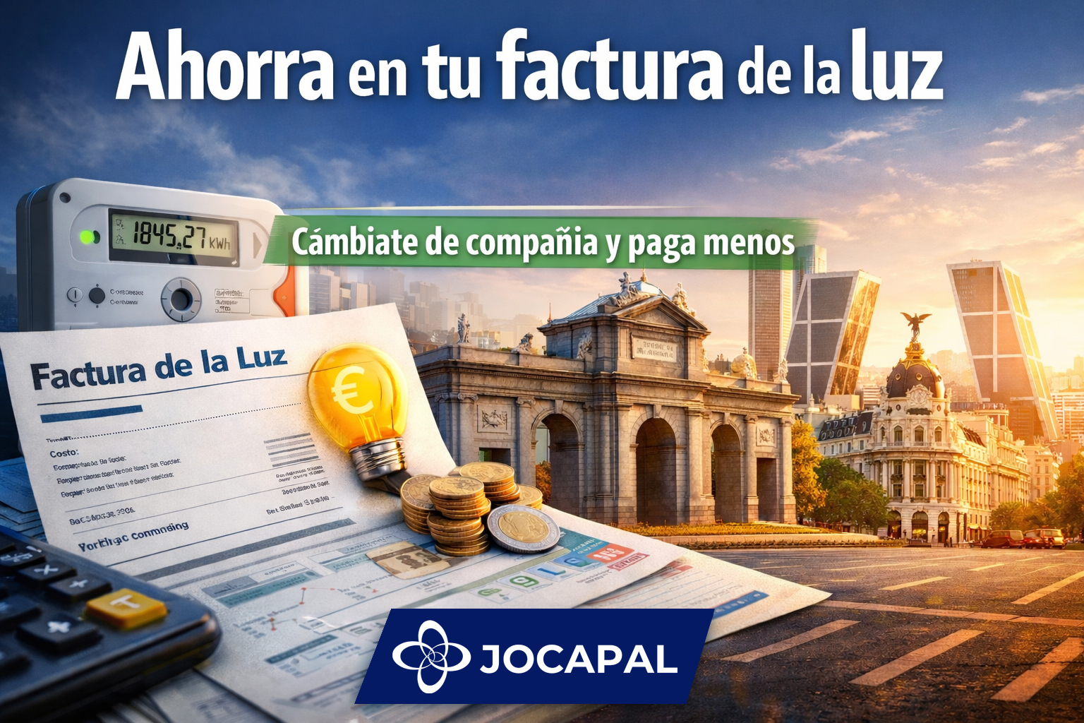 💡 Ahorra en tu factura de la luz con Jocapal